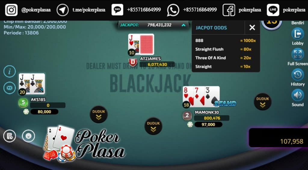Blackjack Online Yang Disertai Dengan Jackpot